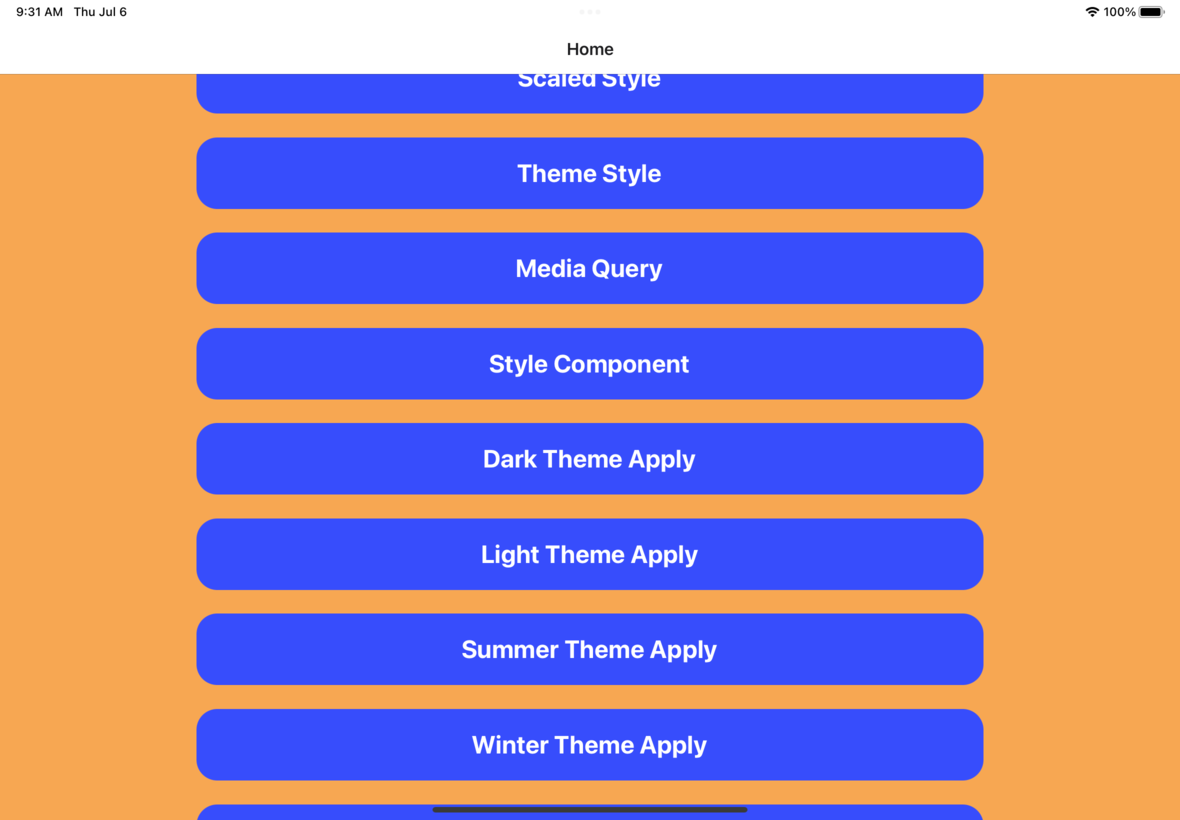iPad Air 5th Generation Landscape